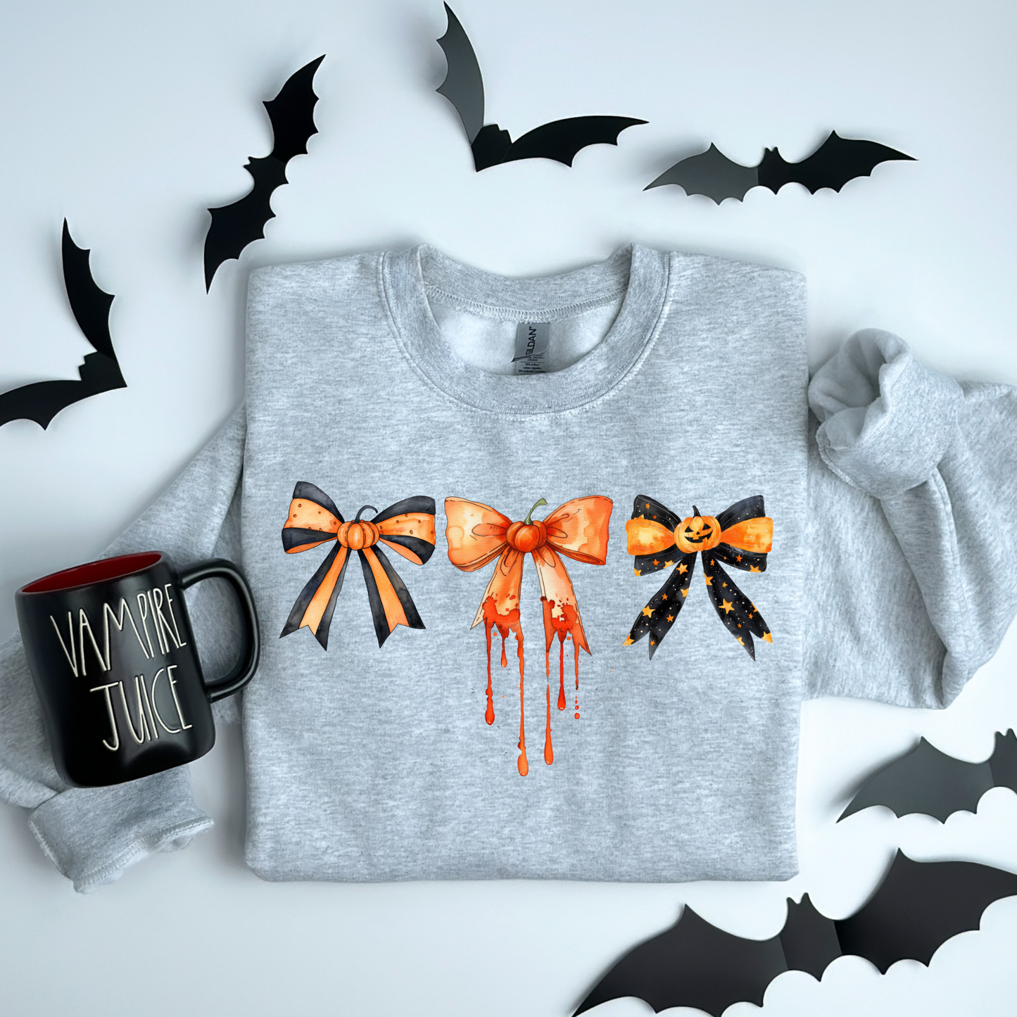 Halloween Bows Crewneck